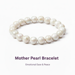 Mother of Pearl Bracelet – Emotional Ease & Peace | Halal to wear | Pure Natural stone with Certificate | Women