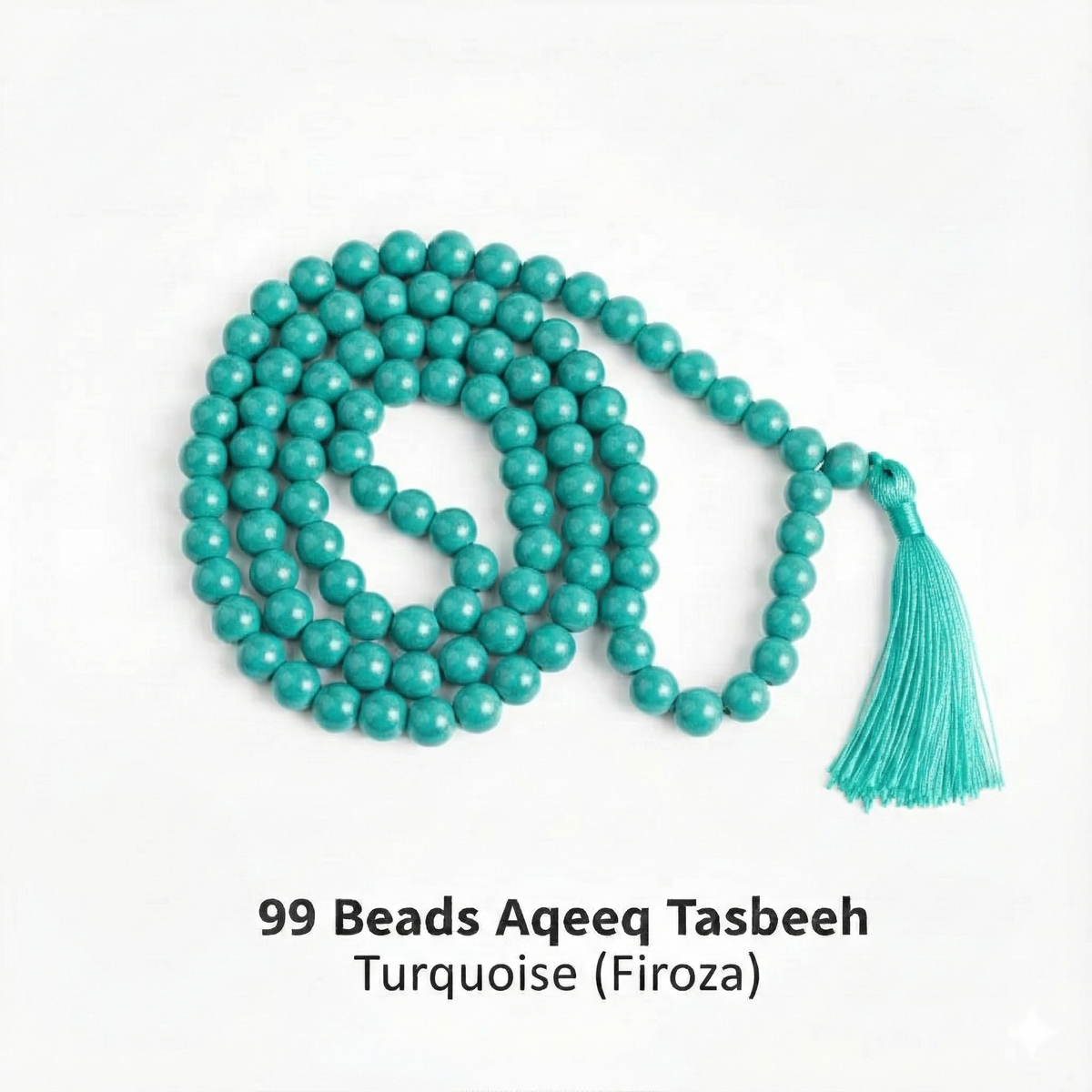 99 Beads Aqeeq Tasbeeh |Daily Zikr | Ramadan |Muharram & Chehlum |ForJummah (Friday Prayer) | Hajj & Umrah Return Gifts | Wedding/Nikkah Gift| Pure Natural Stone with certificate