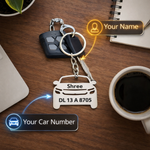 Customize Car Key chain | Birthday Gift | Anniversary | Valentine