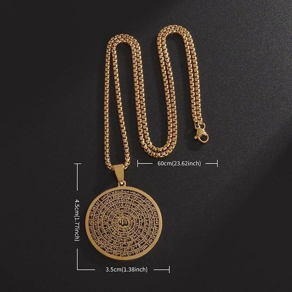 99 NAMES OF ALLAH ISLAMIC NECKLACE