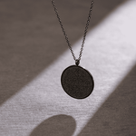 Ayatul Kursi Islamic Round Necklace