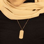 Ayatul Kursi Tag Islamic Necklace Men & Women