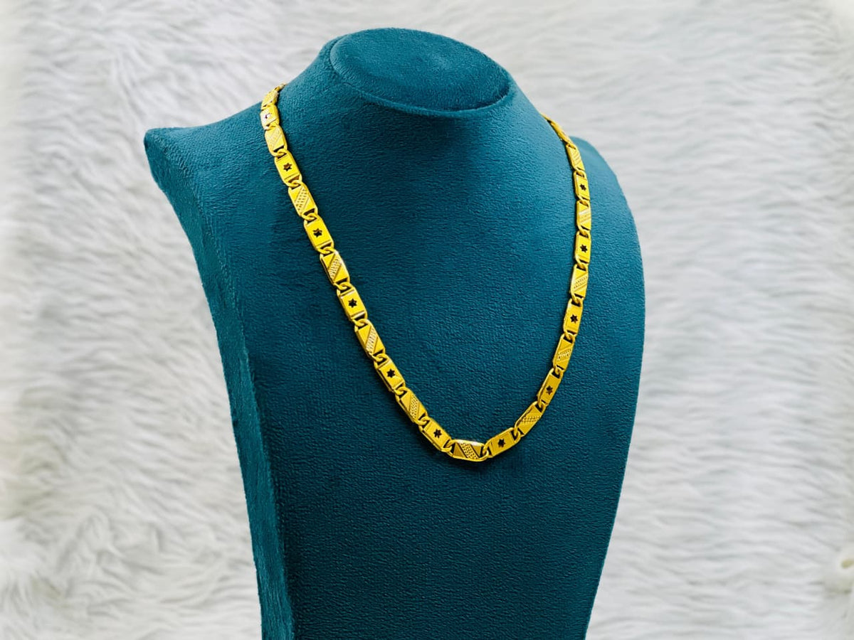 1 Gram Gold Plated Chain