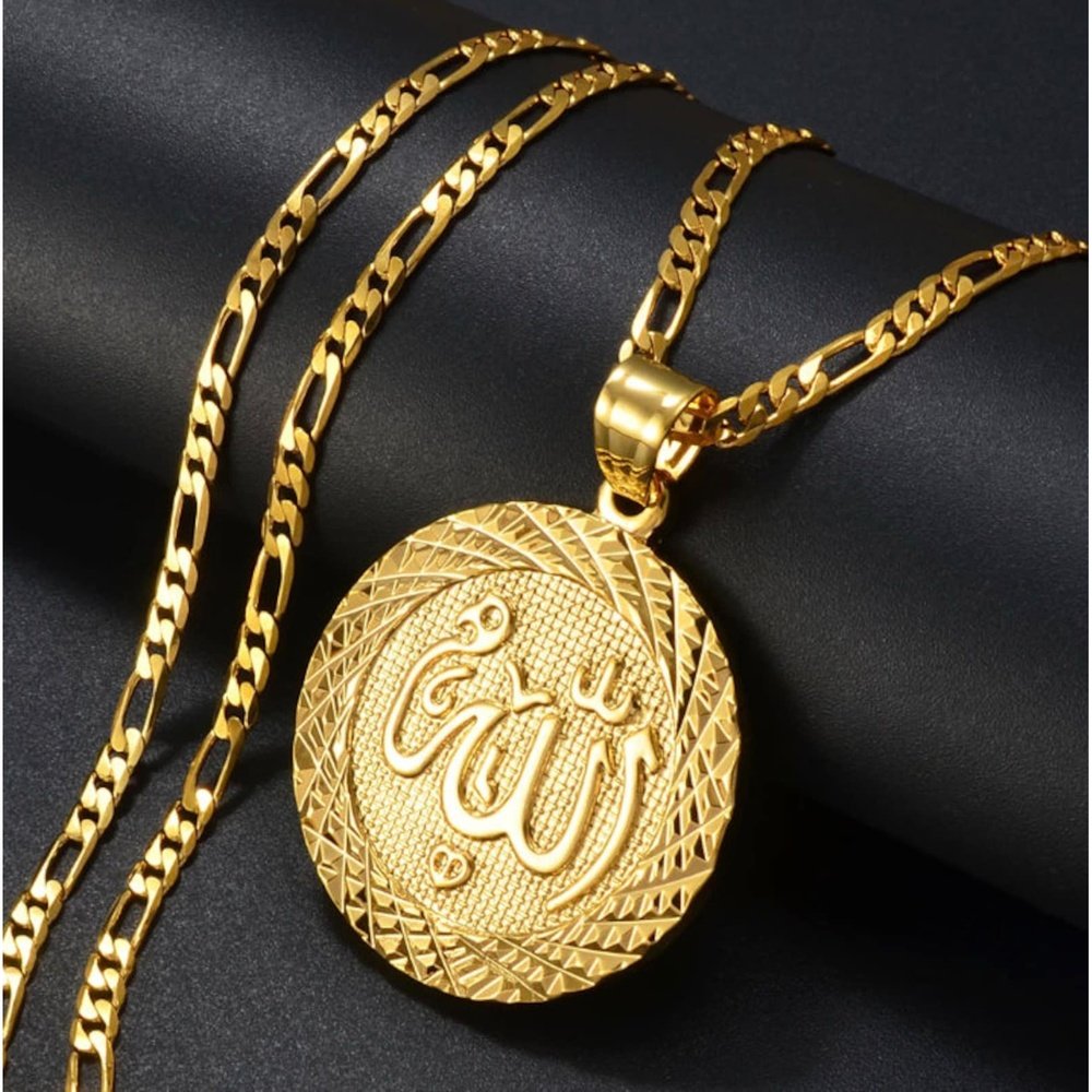 Allah Symbol Pendant Islamic Necklace