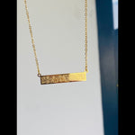 Ayatul Kursi Rectangle Necklace for women