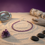 Amethyst Anklet | Women | Authentication certificate