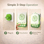 Digital Quran Zikir Speaker & Lamp Plug