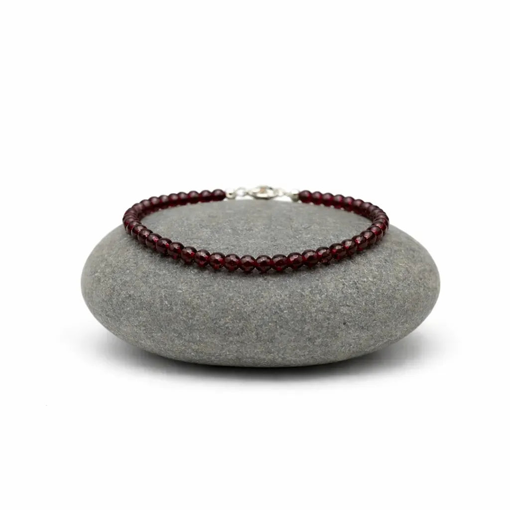 Garnet Anklet | Women | Authentication certificate