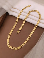 Unisex Minimal Gold Plated Chain – 1 Gram for men and women