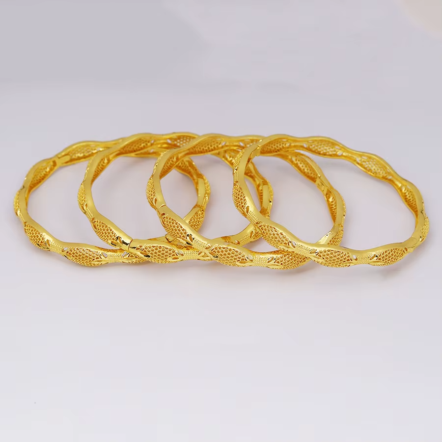 Dubai Style Zarmina Bangles | Women | Daily traditional wear | Wedding | Eid | Gift | Set of 2 | Set of 4