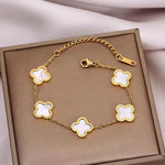 Noir Clover Luxe Bracelet