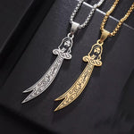 Zulfiqar Imam Sword Necklace V2 | Men