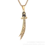 Zulfiqar Imam Sword Necklace V2 | Men