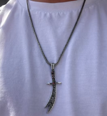 Zulfiqar Imam Sword Necklace V4 | Men