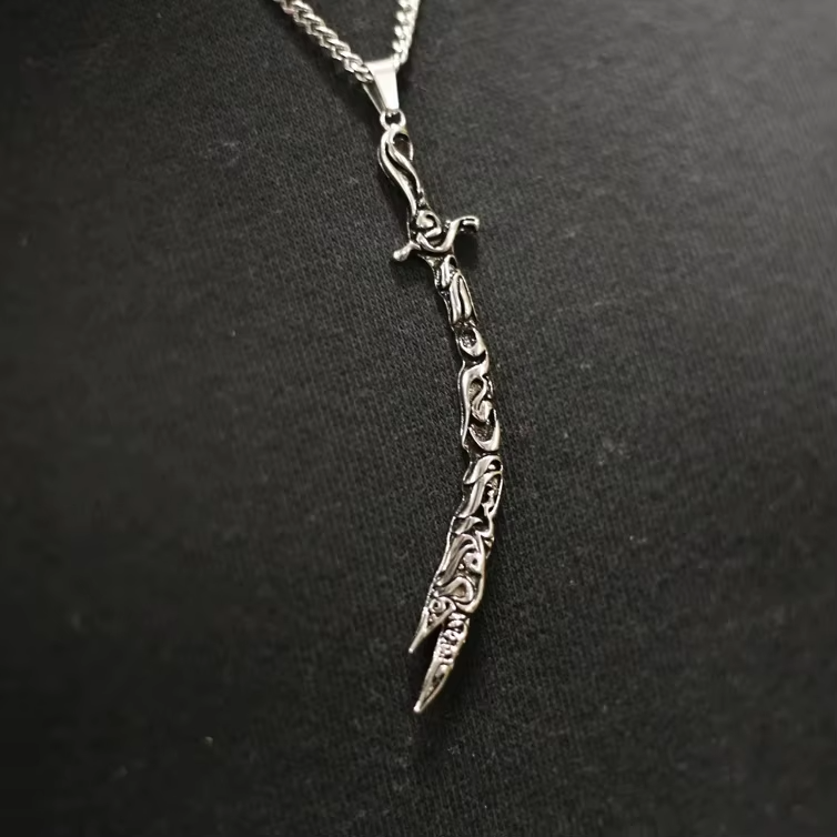 Zulfiqar Imam Sword Necklace V7 | Men