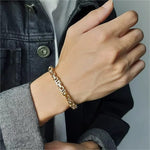 Titan Vintage Byzantine Chain Bracelet for Men