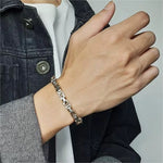 Titan Vintage Byzantine Chain Bracelet for Men