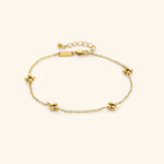 Delicate Dotted Henna Anklet