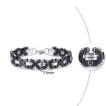 Titan Vintage Byzantine Chain Bracelet for Men