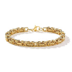 Titan Vintage Byzantine Chain Bracelet for Men