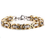 Titan Vintage Byzantine Chain Bracelet for Men