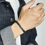 Titan Vintage Byzantine Chain Bracelet for Men