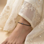 Black Onyx Anklet | Women