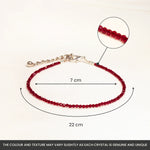 Garnet Anklet | Women