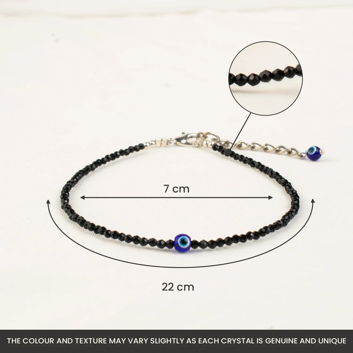 Black Onyx Anklet | Women