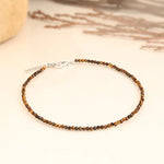 Tiger Eye Anklet | Women | Authentication certificate