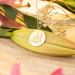 ALLAH ROUND PENDANT NECKLACE