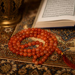 101 Beads Aqeeq Tasbeeh |Daily Zikr | Ramadan |Muharram & Chehlum |ForJummah (Friday Prayer) | Hajj & Umrah Return Gifts | Wedding/Nikkah Gift| Pure Natural Stone with certificate