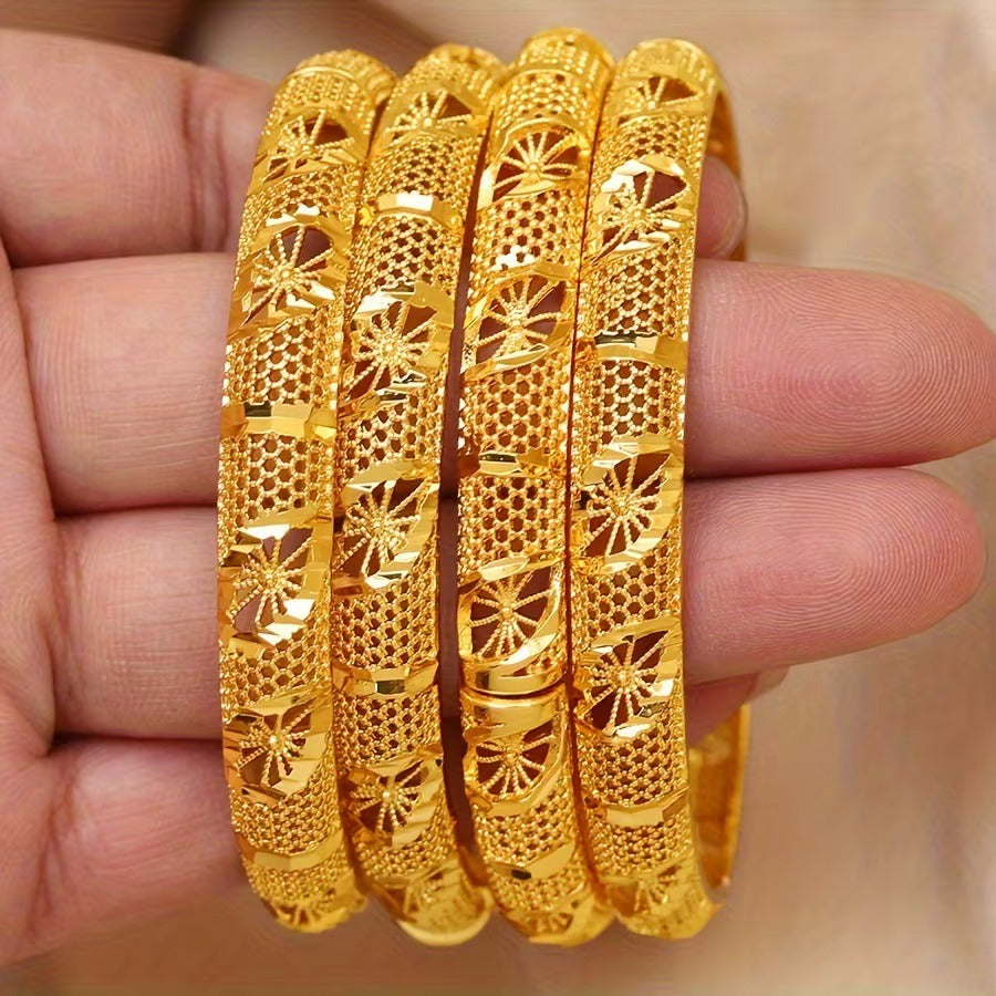 Dubai Style Zarqash Bangles | Women | Daily traditional wear | Wedding | Eid | Gift | Set of 2 | Set of 4